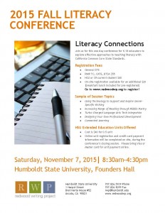 Fall 2015 Literacy Conference